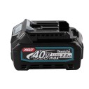 Batería de iones de litio Makita 191B36-3 40Vmax 2,5 Ah - Indicador de carga, carga rápida 28 min