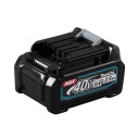 Batería de iones de litio Makita 191B36-3 40Vmax 2,5 Ah - Indicador de carga, carga rápida 28 min