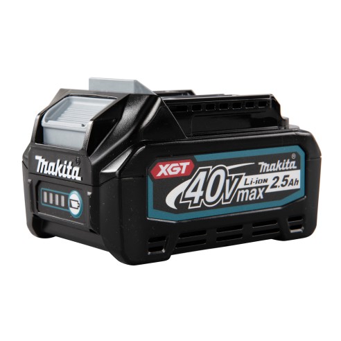 Batería de iones de litio Makita 191B36-3 40Vmax 2,5 Ah - Indicador de carga, carga rápida 28 min