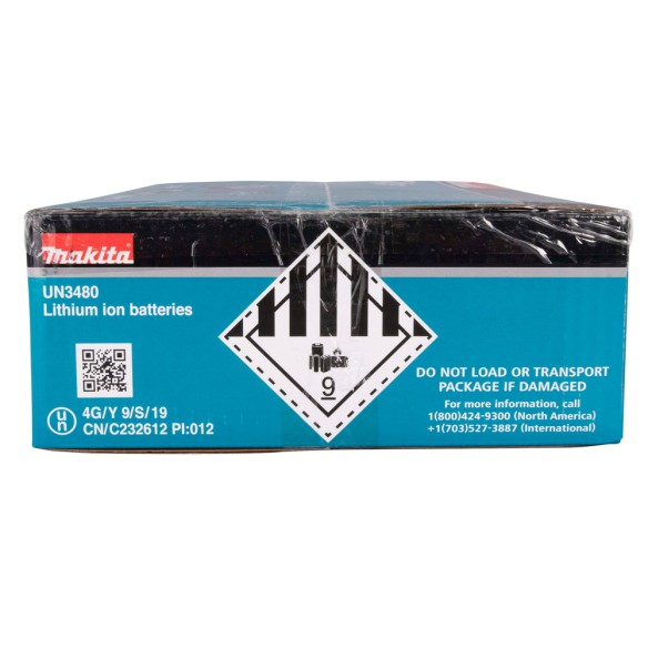 Kit de alimentación Makita 191J97-1 - 2 baterías 4,0 Ah y cargador rápido - Maletín Makpac Kit de alimentación Makita 191J97-1 - 2 baterías 4,0 Ah y cargador rápido - Maletín Makpac