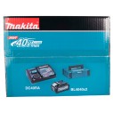 Kit de alimentación Makita 191J97-1 - 2 baterías 4,0 Ah y cargador rápido - Maletín Makpac