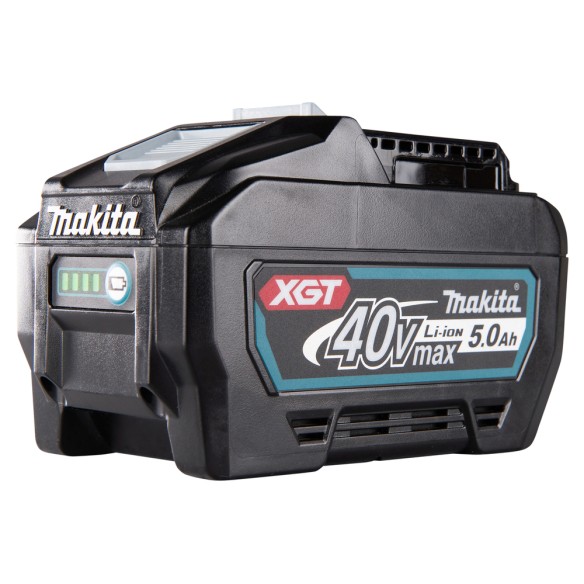 Batería de iones de litio Makita 191L47-8 - 40Vmax 5,0 Ah con indicador de carga Batería de iones de litio Makita 191L47-8 - 40Vmax 5,0 Ah con indicador de carga