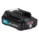 Batería de iones de litio Makita 197396-9 12V max - 2,0 Ah, compacta y ligera con protección