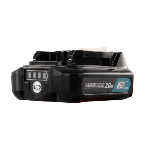 Batería de iones de litio Makita 197396-9 12V max - 2,0 Ah, compacta y ligera con protección