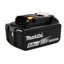 Batería LXT 18V 6,0 Ah - Makita BL1860B - Litio-Ion con indicador de carga