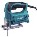 Sierra de calar Makita 4329K - 450 W, 500-3100 rpm, corte en madera 65 mm y acero 6 mm