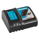 Cargador de baterías Makita DC18RC - 7,2 - 18 V - Carga rápida en 15 min para 1,3 Ah