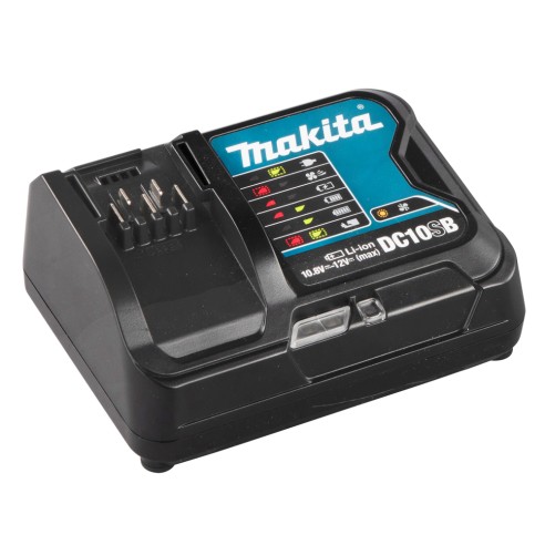 Cargador de baterías Makita 630996-7 - 10,8-12 V Li-ion, carga rápida, protección de batería