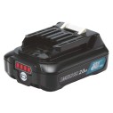 Batería 12V max Makita 632F59-1 - Li-ion 2.0 Ah, compacta y ligera, con indicador de carga