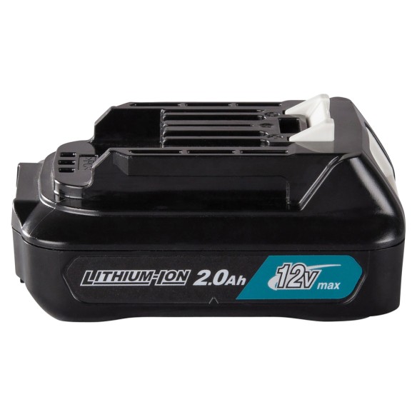 Batería 12V max Makita 632F59-1 - Li-ion 2.0 Ah, compacta y ligera, con indicador de carga Batería 12V max Makita 632F59-1 - Li-ion 2.0 Ah, compacta y ligera, con indicador de carga