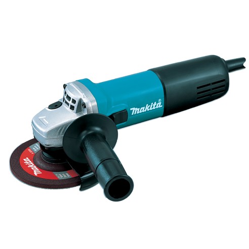 Miniamoladora Makita 9558HNR - 125 mm - 840 W - Función anti-restart, diseño compacto