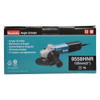 Miniamoladora Makita 9558HNR - 125 mm - 840 W - Función anti-restart, diseño compacto 2