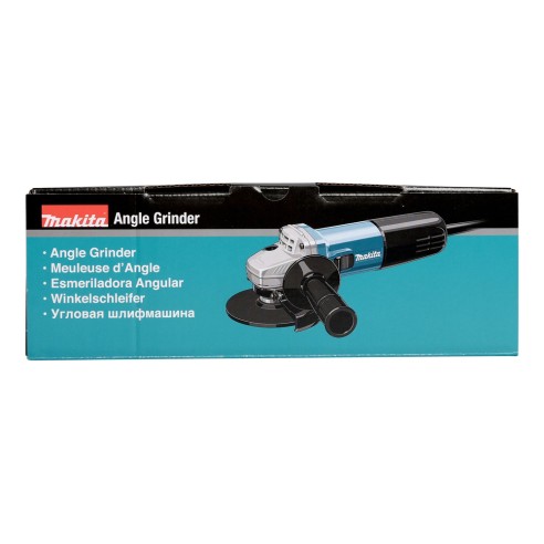 Miniamoladora Makita 9558HNR - 125 mm - 840 W - Función anti-restart, diseño compacto
