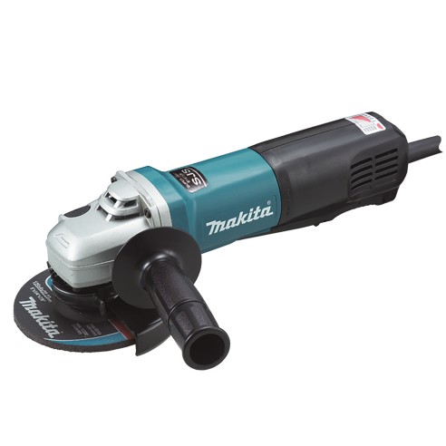 Miniamoladora Makita 9565PCV - 125 mm - 1400 W - Velocidad ajustable, antivibratoria