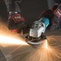 Miniamoladora Makita 9565PCV - 125 mm - 1400 W - Velocidad ajustable, antivibratoria