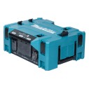 Convertidor de corriente Makita BAC01 - 1400 W, doble aislamiento, 2 tomas AC y USB