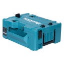 Convertidor de corriente Makita BAC01 - 1400 W, doble aislamiento, 2 tomas AC y USB