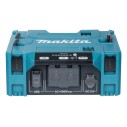 Convertidor de corriente Makita BAC01 - 1400 W, doble aislamiento, 2 tomas AC y USB