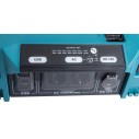 Convertidor de corriente Makita BAC01 - 1400 W, doble aislamiento, 2 tomas AC y USB