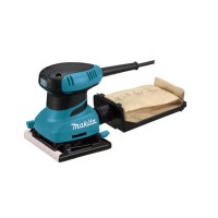 Lijadora orbital Makita BO4556K - 200 W, silenciosa y compacta, 14.000 rpm