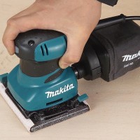 Lijadora orbital Makita BO4556K - 200 W, silenciosa y compacta, 14.000 rpm 2