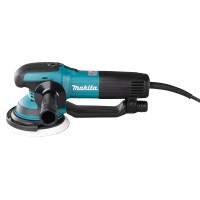 Lijadora rotorbital Makita BO6050J - 750 W, 150 mm, velocidad variable, maletín incluido 2
