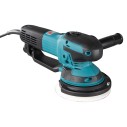 Lijadora rotorbital Makita BO6050J - 750 W, 150 mm, velocidad variable, maletín incluido