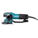 Lijadora rotorbital Makita BO6050J - 750 W, 150 mm, velocidad variable, maletín incluido