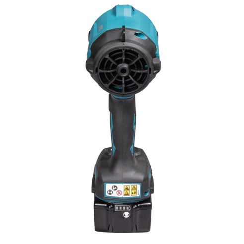 Pistola de soplado a batería Makita DAS180RT - 18V 6,0Ah, velocidad variable hasta 200 m/s