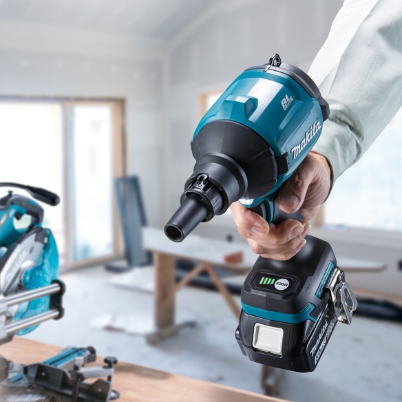 Pistola de soplado a batería Makita DAS180RT - 18V 6,0Ah, velocidad variable hasta 200 m/s Pistola de soplado a batería Makita DAS180RT - 18V 6,0Ah, velocidad variable hasta 200 m/s