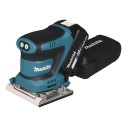 Lijadora orbital Makita DBO482RTJ - 18V, freno eléctrico, recogida de polvo, empuñadura ergonómica