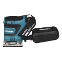 Lijadora orbital Makita DBO482RTJ - 18V, freno eléctrico, recogida de polvo, empuñadura ergonómica