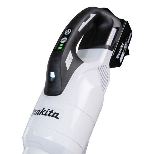 Aspirador de mano Makita DCL286FRF - 18V, motor sin escobillas, 4 velocidades, ciclónico