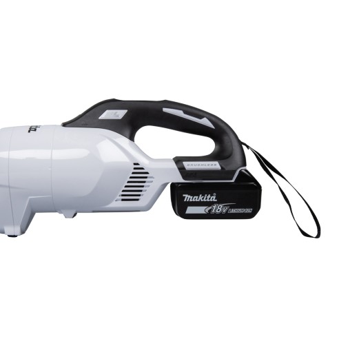 Aspirador de mano Makita DCL286FRF - 18V, motor sin escobillas, 4 velocidades, ciclónico