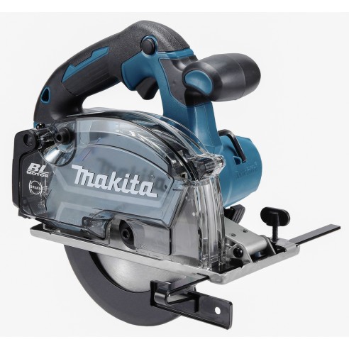 Cortador de metal Makita DCS553RTJ - 18V, motor sin escobillas, 150 mm, corte rápido y sin chispas