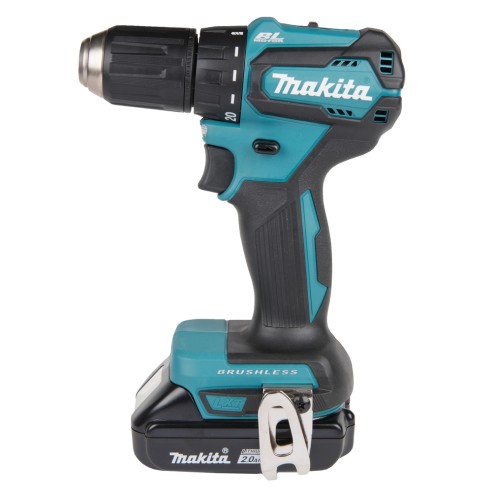 Taladro atornillador Makita DDF483RFE - 18V, motor sin escobillas, 2 velocidades, luz LED