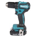 Taladro atornillador Makita DDF483RFE - 18V, motor sin escobillas, 2 velocidades, luz LED