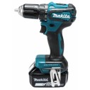 Taladro atornillador Makita DDF483RFE - 18V, motor sin escobillas, 2 velocidades, luz LED