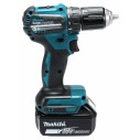 Taladro atornillador Makita DDF483RFE - 18V, motor sin escobillas, 2 velocidades, luz LED