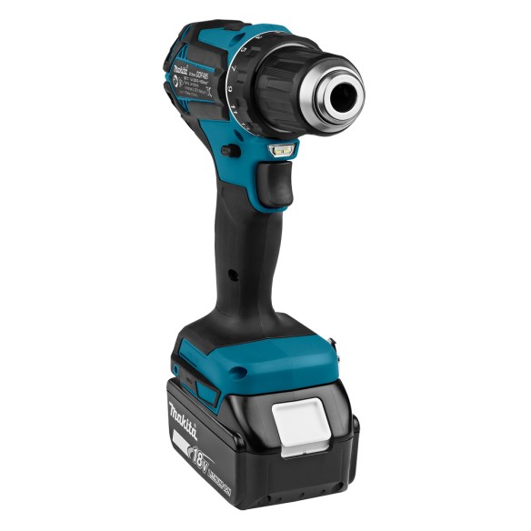 Taladro atornillador Makita DDF485RTJ 18V - 50 Nm - 2 velocidades - Luz LED - 2 baterías 5.0Ah