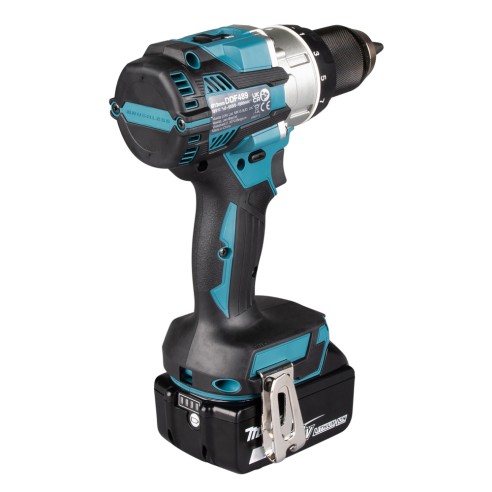 Taladro atornillador a batería Makita DDF489RTJ - 18V, 73 Nm, motor sin escobillas, XPT