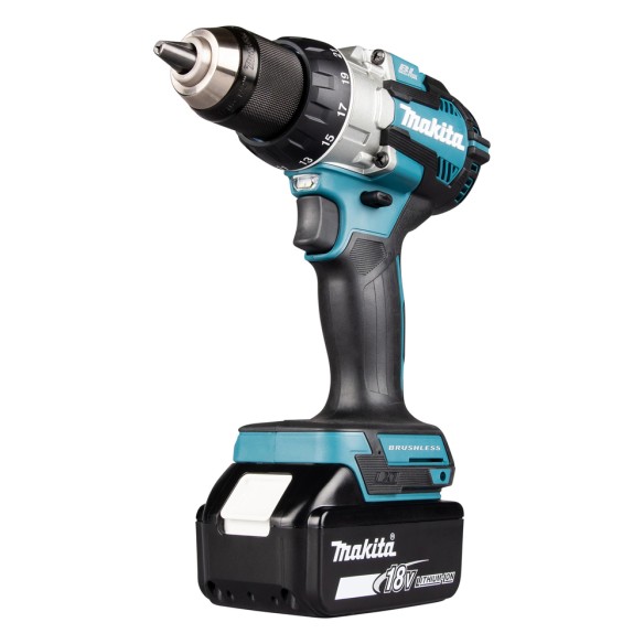 Taladro atornillador a batería Makita DDF489RTJ - 18V, 73 Nm, motor sin escobillas, XPT Taladro atornillador a batería Makita DDF489RTJ - 18V, 73 Nm, motor sin escobillas, XPT