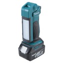 Lámpara LED Makita DEBDML801 - 14,4V/18V, cabezal plegable, 4000 lx de luminosidad