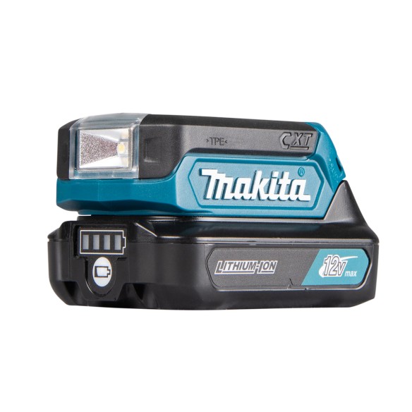 Luz LED portátil Makita DEBML103 - 12Vmax - 240 lx, diseño compacto y ligero Luz LED portátil Makita DEBML103 - 12Vmax - 240 lx, diseño compacto y ligero