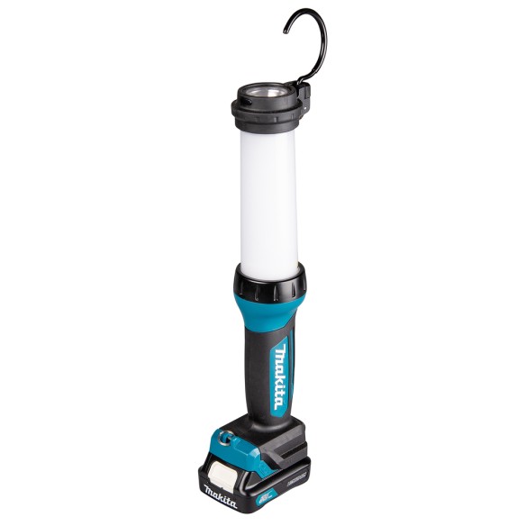 Linterna LED tubular Makita DEBML104 - 12Vmax, 340 lx, 3 modos de iluminación, conexión USB Linterna LED tubular Makita DEBML104 - 12Vmax, 340 lx, 3 modos de iluminación, conexión USB