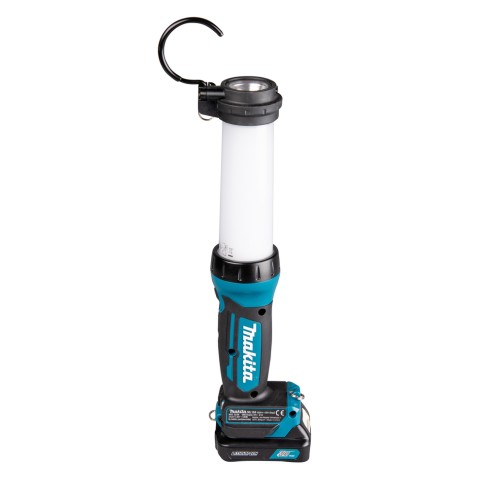 Linterna LED tubular Makita DEBML104 - 12Vmax, 340 lx, 3 modos de iluminación, conexión USB