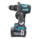 Taladro atornillador Makita DF001GM201 - 40Vmax, 140 Nm, motor sin escobillas, 2 baterías 4,0Ah