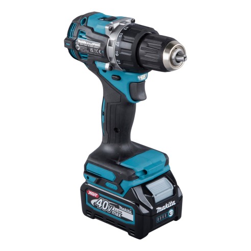 Taladro atornillador Makita DF002GD201 - 40Vmax, 64 Nm, motor sin escobillas, luz LED