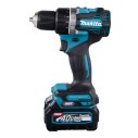 Taladro atornillador Makita DF002GD201 - 40Vmax, 64 Nm, motor sin escobillas, luz LED