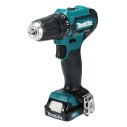 Taladro atornillador Makita DF333DSAE - 12V, 30 Nm, 2 velocidades, 2 baterías 2,0Ah